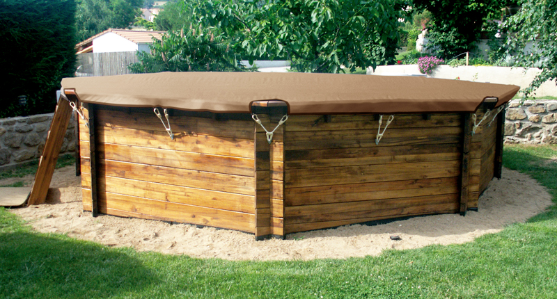 copertura invernale di sicurezza poolsafe wood