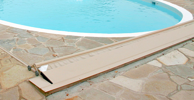 Copertura di Sicurezza per piscina Polartex® 4 SEASONS MIDDLETRACK automatica