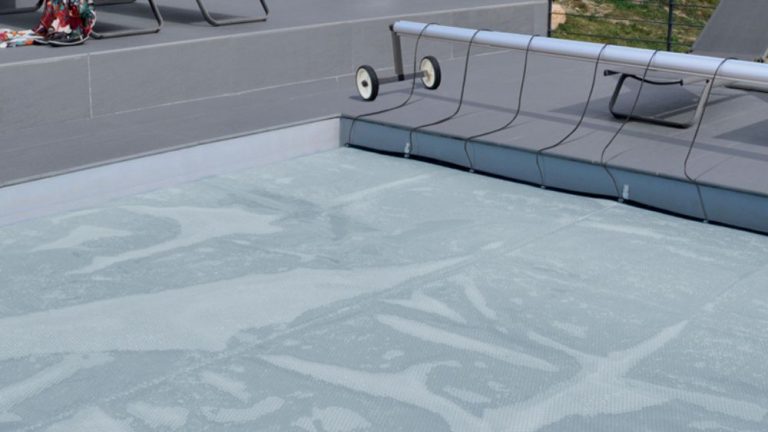 copertura isotermica a bolle grigia